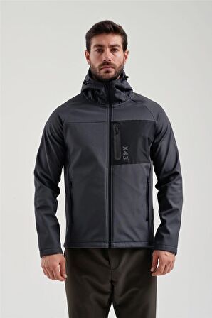 EXUMA ERKEK ANTRASİT SOFTSHELL MONT 2011120