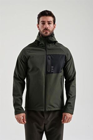 EXUMA ERKEK HAKİ SOFTSHELL MONT 2011120