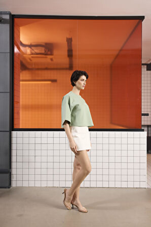 Spor Şık Kadın Şort Etek