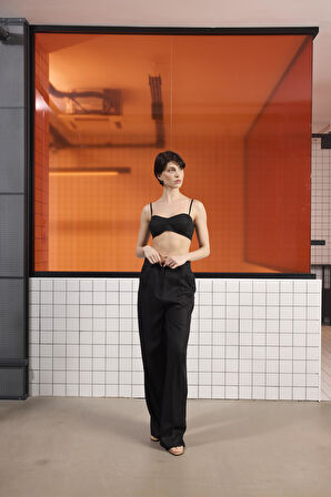 Kalp Yaka Ayarlanabilir Askılı Kadın Bra Bralet