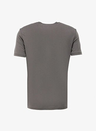 Bisiklet Yaka Kol Ucu Duble Slim Fit Erkek T-shirt