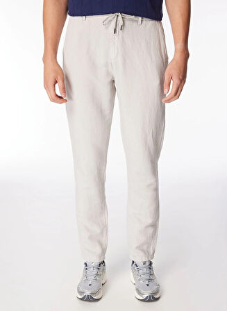 Beli Lastikli Arka Fleto Cepli Regular Erkek Pantolon