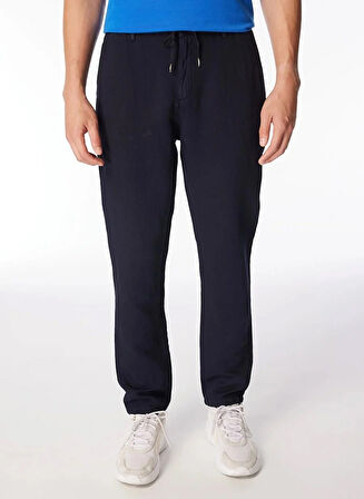 Beli Lastikli Arka Fleto Cepli Regular Erkek Pantolon