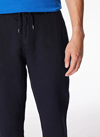Beli Lastikli Arka Fleto Cepli Regular Erkek Pantolon