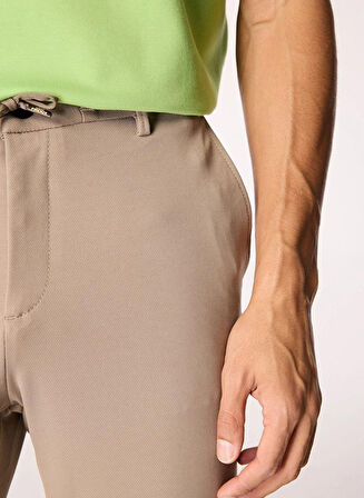 Normal Bel Kordonlu Chino Erkek Pantolon