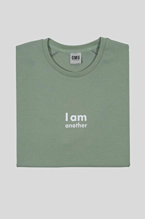 I AM ANOTHER Baskılı Basic Erkek T-shirt