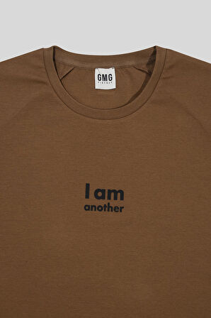 I AM ANOTHER Baskılı Basic Erkek T-shirt