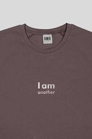 I AM ANOTHER Baskılı Basic Erkek T-shirt