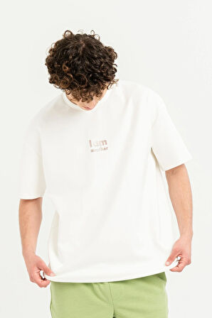 I AM ANOTHER Baskılı Basic Erkek T-shirt