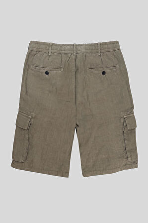 Kargo Model %100 Keten Erkek Şort