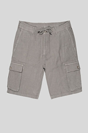 Kargo Model %100 Keten Erkek Şort