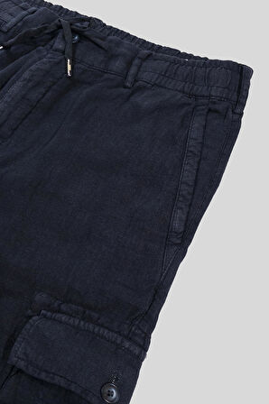 Kargo Model %100 Keten Erkek Şort