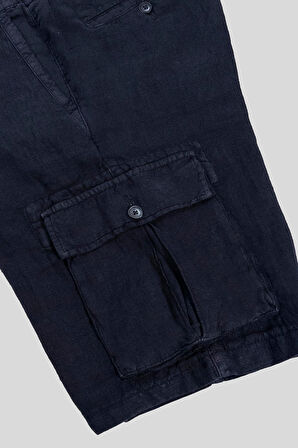 Kargo Model %100 Keten Erkek Şort