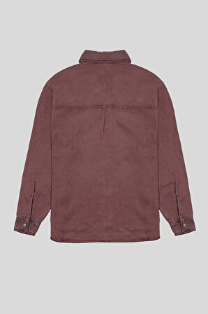 Regular Fit Önü Çıtçıt Kapamalı Lyocell Kadın Gömlek