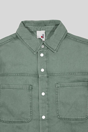 Regular Fit Önü Çıtçıt Kapamalı Lyocell Kadın Gömlek