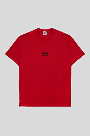I AM ANOTHER Baskılı Basic Erkek T-shirt