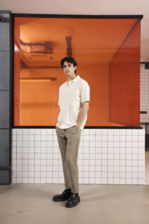 %100 Pamuk Pike Erkek Gömlek