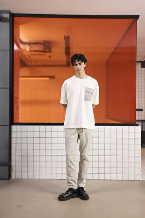Bisiklet Yaka Modal Erkek T-shirt