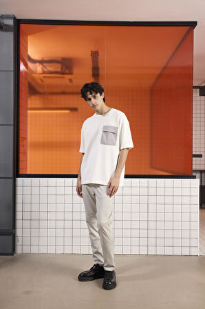 Bisiklet Yaka Modal Erkek T-shirt