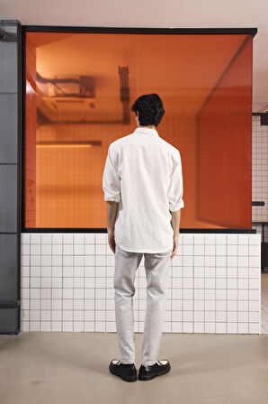 5 Cep Casual Denim Erkek Pantolon