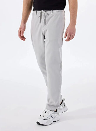 Beli Lastikli Dik Cep Arka Cep Çıtçıt Detaylı Erkek Pantolon