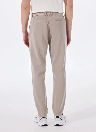 Beli Lastikli Dik Cep Arka Cep Çıtçıt Detaylı Erkek Pantolon