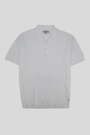 Polo Yaka Düğmeli Triko Erkek Kazak