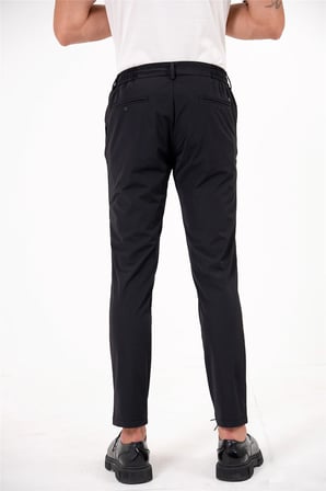 Beli Yarım Lastikli Arkası Çift Fleto Jogger Erkek Pantolon