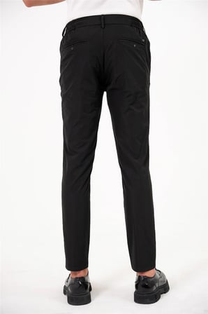 Beli Yarım Lastikli Arkası Çift Fleto Jogger Erkek Pantolon