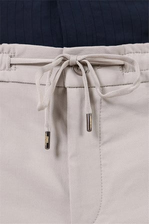 Beli Lastikli Arka Cebi Gizli Fermuarlı Jogger Erkek Pantolon