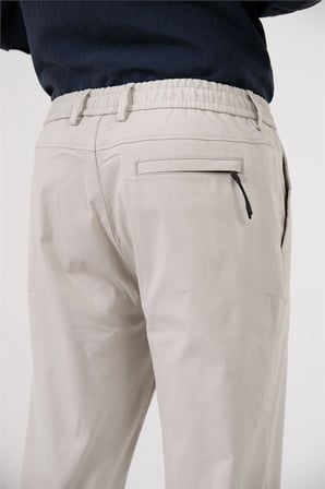 Beli Lastikli Arka Cebi Gizli Fermuarlı Jogger Erkek Pantolon