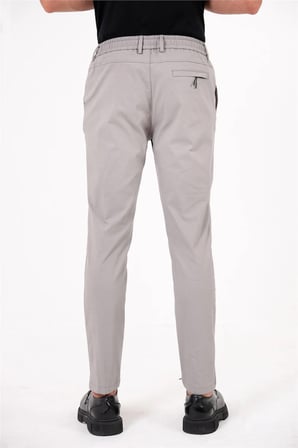 Beli Lastikli Arka Cebi Gizli Fermuarlı Jogger Erkek Pantolon