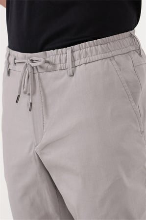 Beli Lastikli Arka Cebi Gizli Fermuarlı Jogger Erkek Pantolon