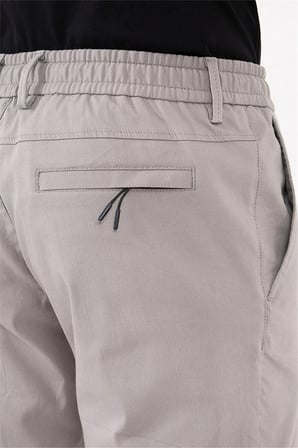 Beli Lastikli Arka Cebi Gizli Fermuarlı Jogger Erkek Pantolon