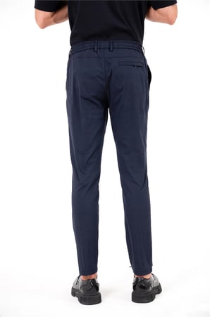 Beli Lastikli Arka Cebi Gizli Fermuarlı Jogger Erkek Pantolon