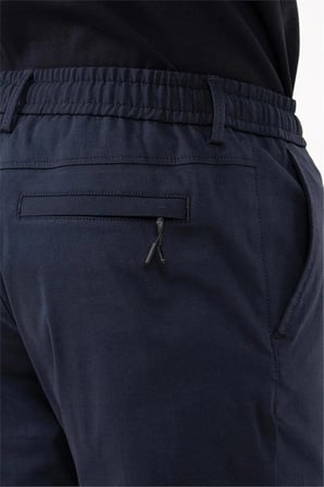 Beli Lastikli Arka Cebi Gizli Fermuarlı Jogger Erkek Pantolon