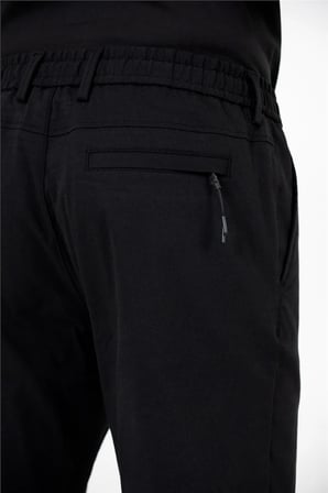 Beli Lastikli Arka Cebi Gizli Fermuarlı Jogger Erkek Pantolon