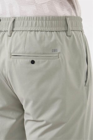 Beli Lastikli Arka Cepleri Çıtçıt Kapamalı Jogger Erkek Pantolon