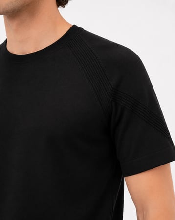 Bisiklet Yaka Reglan Kol Erkek Kazak
