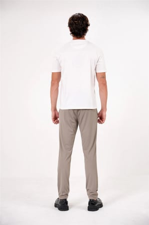 Bisiklet Yaka Cepli Regular Erkek T-shirt