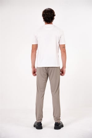 Bisiklet Yaka Cepli Regular Erkek T-shirt
