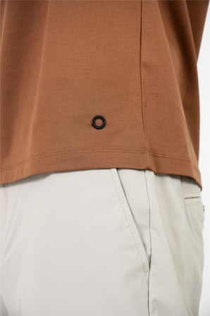 Bisiklet Yaka Kol Ucu Duble Basic Erkek T-shirt
