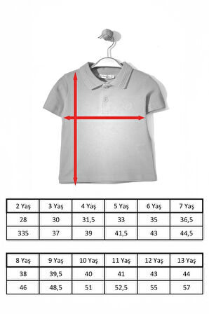 Erkek Çocuk Basic Yeşil Polo Yaka Tshirt 2-5 Yaş