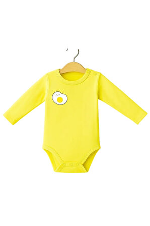 Uzun Kol Bebek Zıbın 3 Adet Eğlence Body