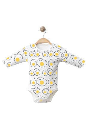 Uzun Kol Bebek Zıbın 3 Adet Eğlence Body