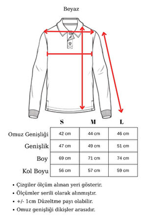 Azerbaycan Mekteb Formaları %100 Pamuk Penye Büyük Beden Beyaz