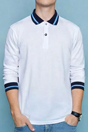 Azerbaycan Mekteb Formaları %100 Pamuk Penye Büyük Beden Beyaz