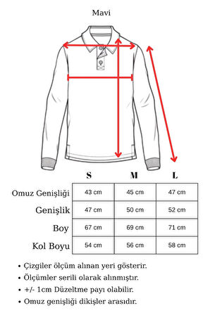Azerbaycan Mekteb Formaları %100 Pamuk Penye Büyük Beden Mavi