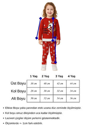 Kız Çocuk Yılbaşı Konsept 2li Takım