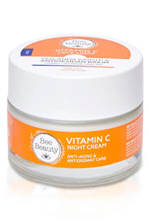 Bee Beauty Çift Fazlı Yüz Makyaj Temizleyicisi 150 ml Vitamin C Gece Kremi 50 ml Gül Suyu 100 ml